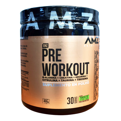 Pre Workout Ponche De Frutas 450 G (AMZ)