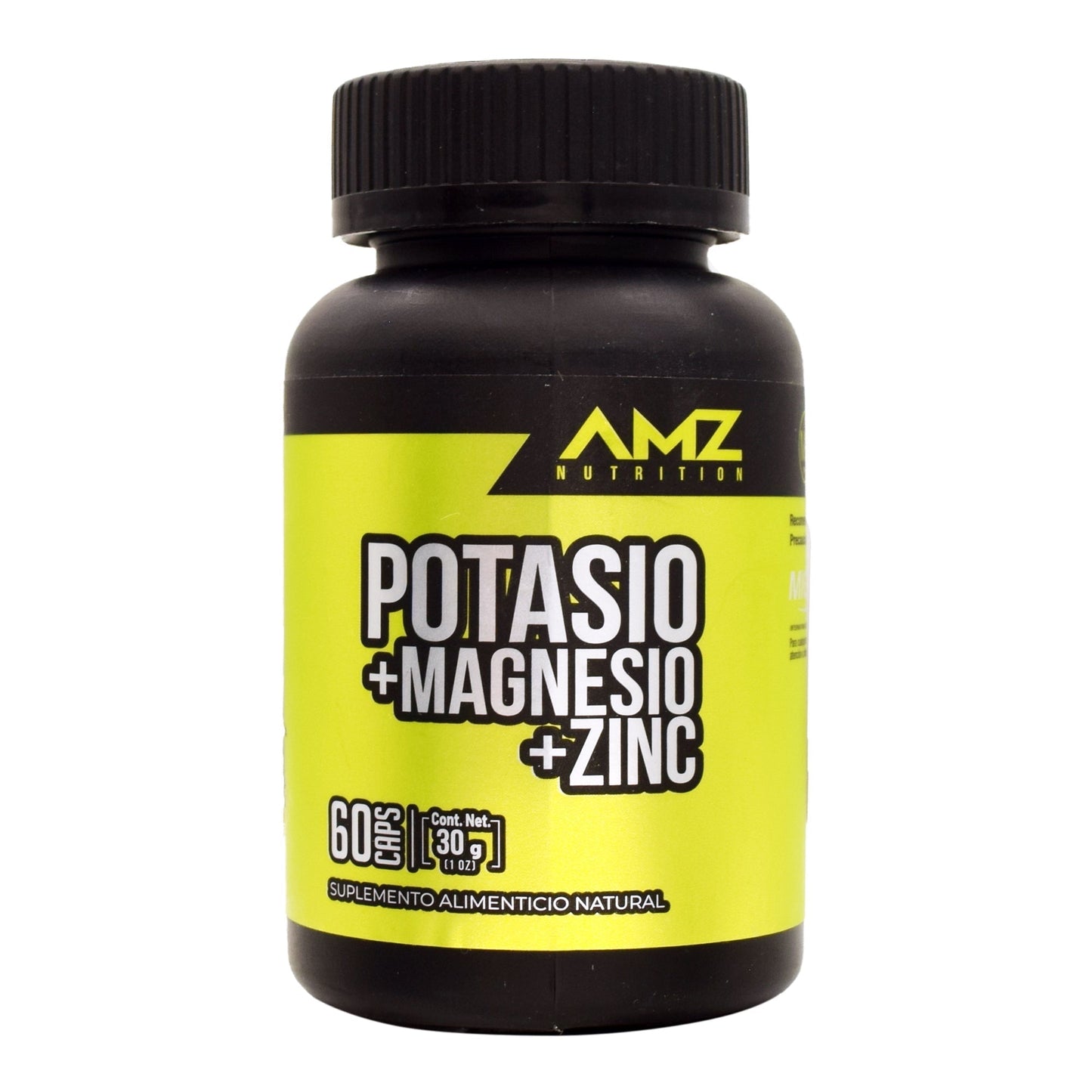 Magnesio Potasio Zinc 60 Cápsulas (AMZ)