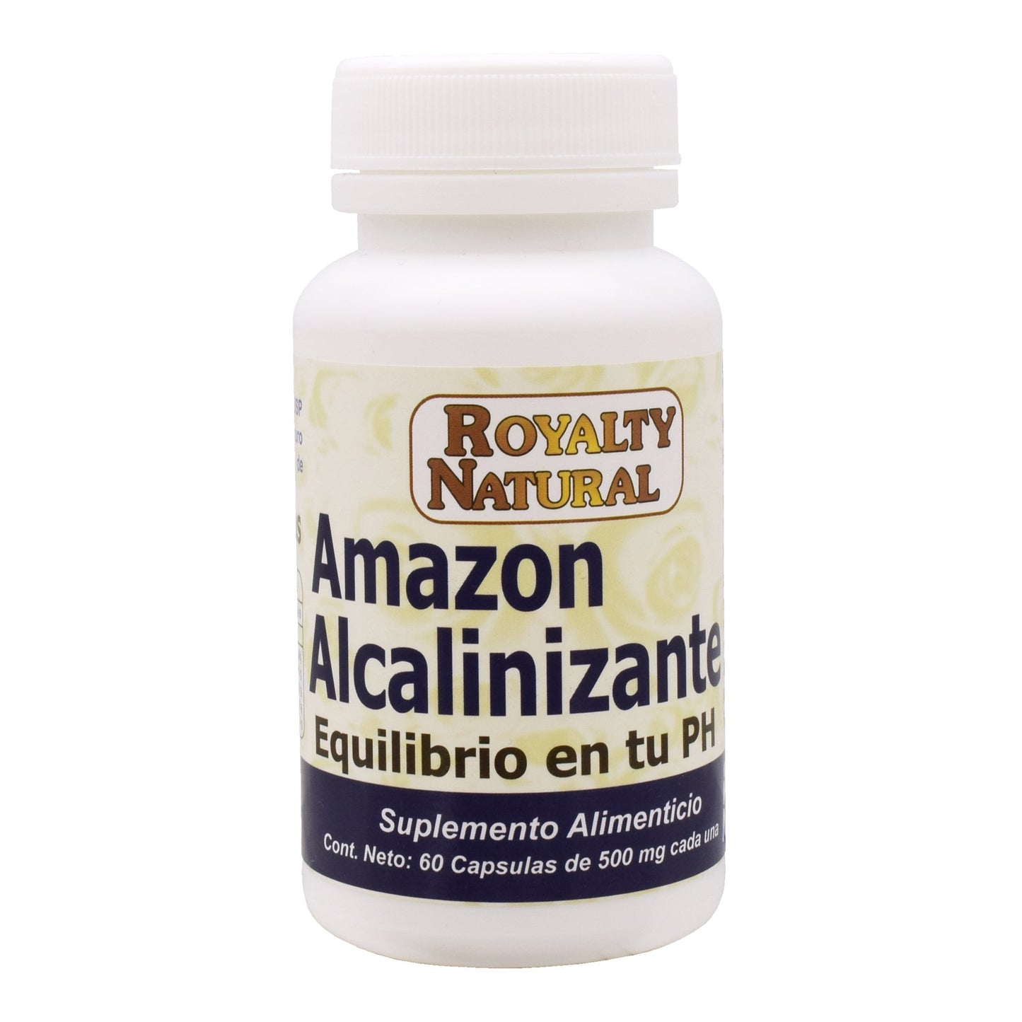 Sales Alcalinas 500 Miligramos 60 Cápsulas (ROYALTY NATURAL)