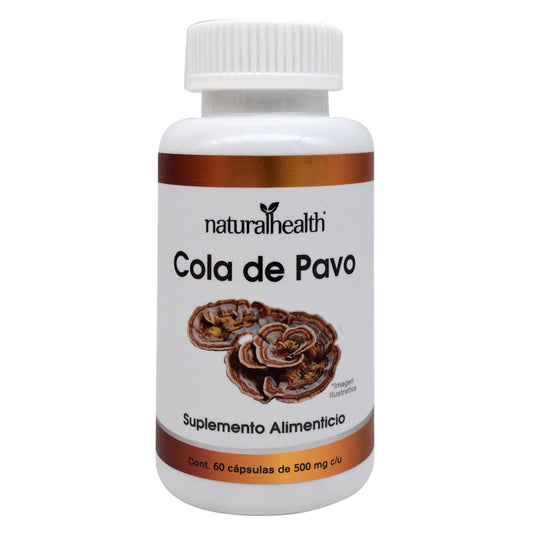 Cola De Pavo 60 Cápsulas (NATURAL HEALTH)