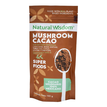 Mushroom Cacao 150 G (NATURAL WISDOM)