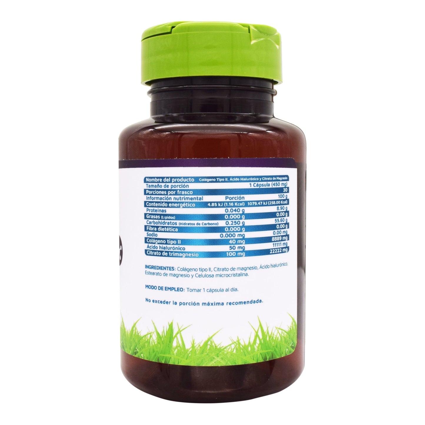 Colageno Tipo Ii Acido Hialuronico Magnesio 30 Cápsulas (VIDANAT VITAMINAS)
