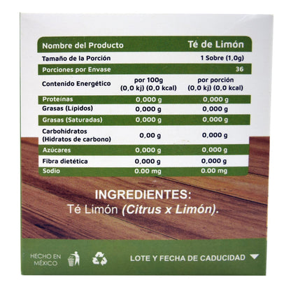 Te De Limon 36 Sobres (VIDANAT/INFUSIONES)