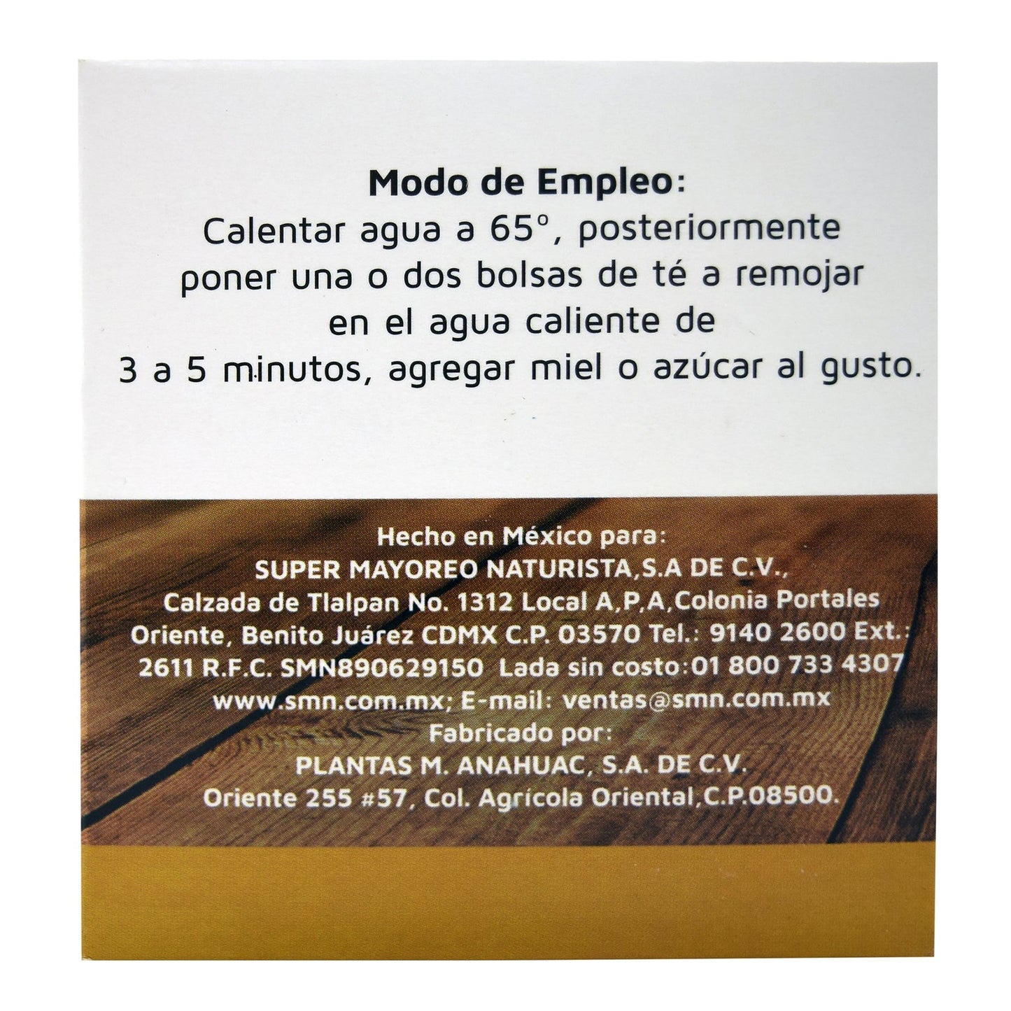 Te Frutos Dorados 36 Sobres (VIDANAT/INFUSIONES)