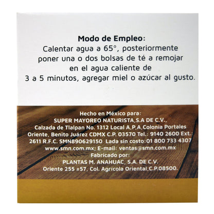 Te Frutos Dorados 36 Sobres (VIDANAT/INFUSIONES)