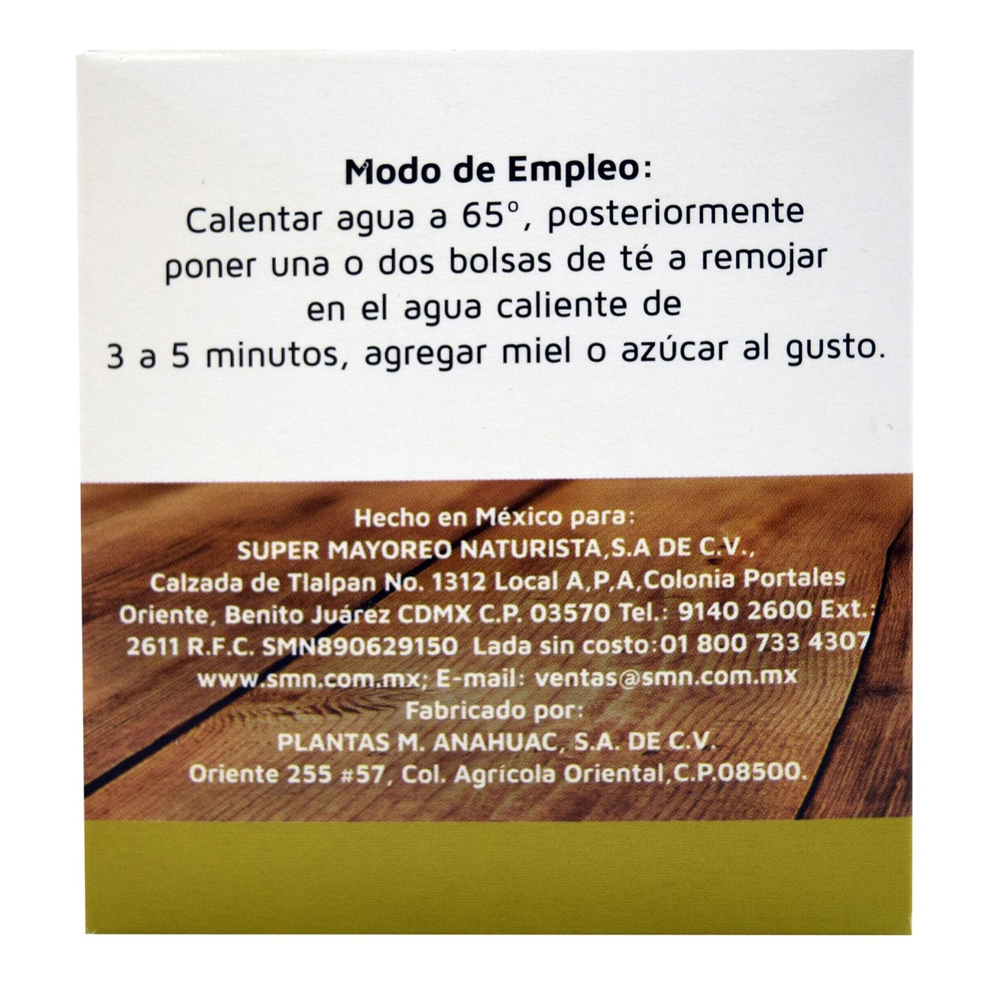 Te De Jengibre 36 Sobres (VIDANAT/INFUSIONES)