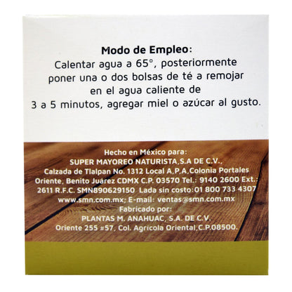 Te De Jengibre 36 Sobres (VIDANAT/INFUSIONES)