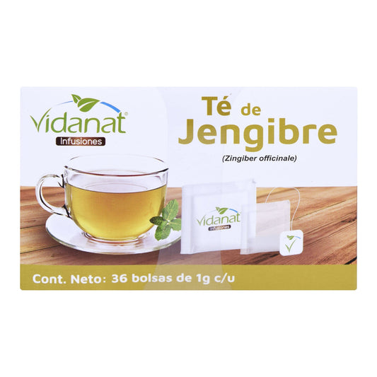 Te De Jengibre 36 Sobres (VIDANAT/INFUSIONES)