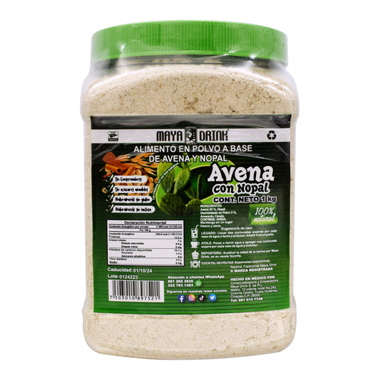 Avena Con Nopal 1 Kg (MAYA DRINK)