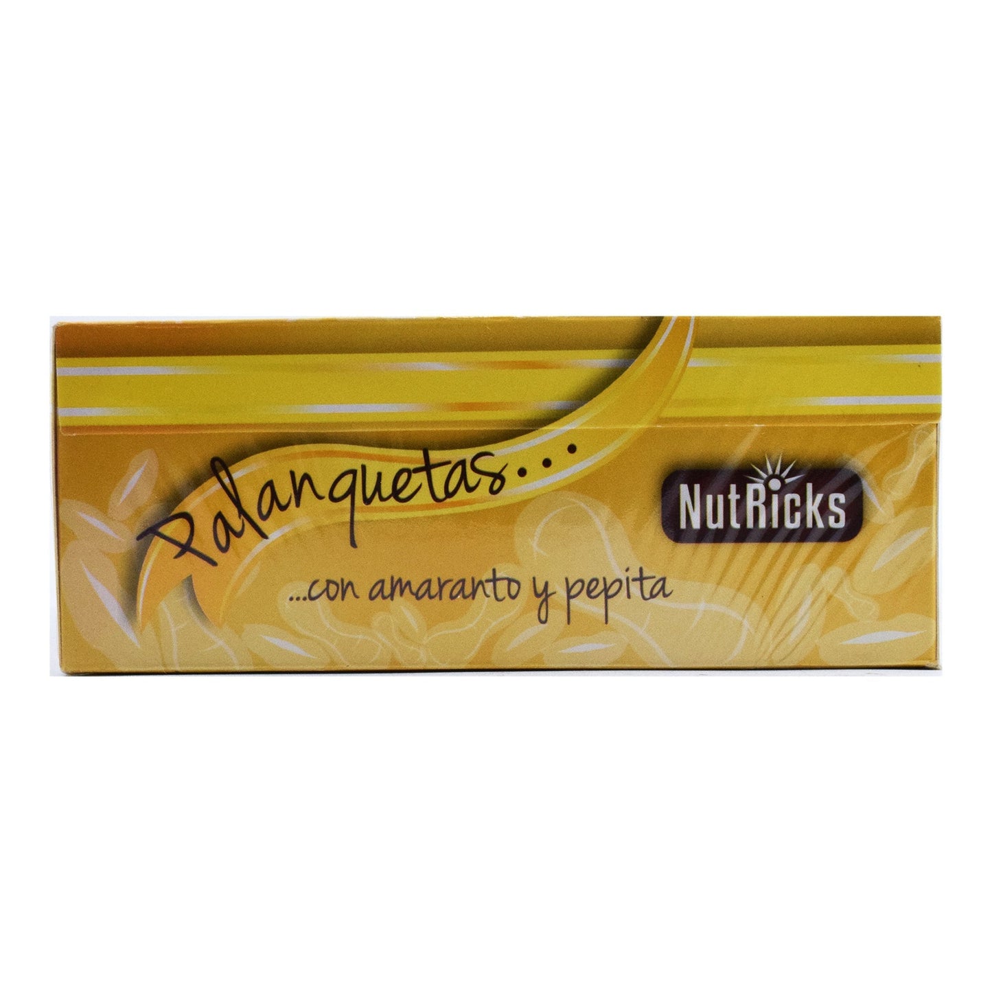 Palanqueta De Amaranto Y Pepita 15 Pzas 180 G (NUTRICKS)
