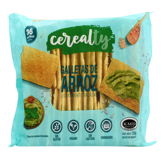 Galleta Con Sal De Himalaya 150 G (Caja 12) (CEREALTY)