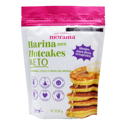 Harina Para Hot Cakes Keto 350 G (MORAMA)