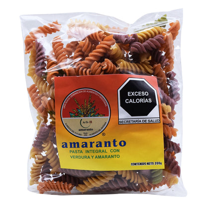 Pasta Integral Fusilli 200 G (ARTE AMARANTO)