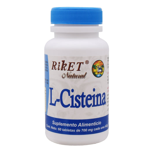 L Cisteina 60 Tabletas (RIKET NATURAL)