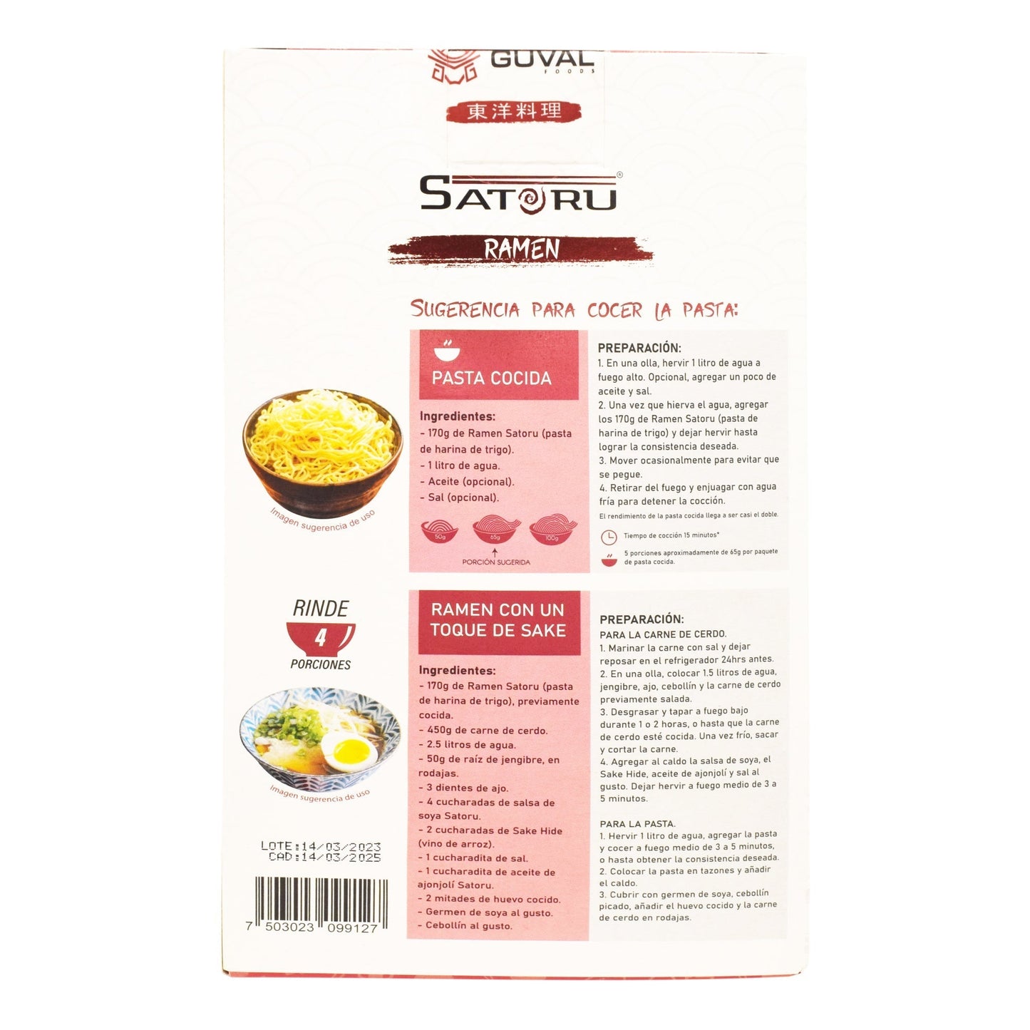 Ramen 170 G (SATORU)