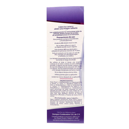 Tinte Al Agua  Tono Negro Azulado 10 G (D YVOR)