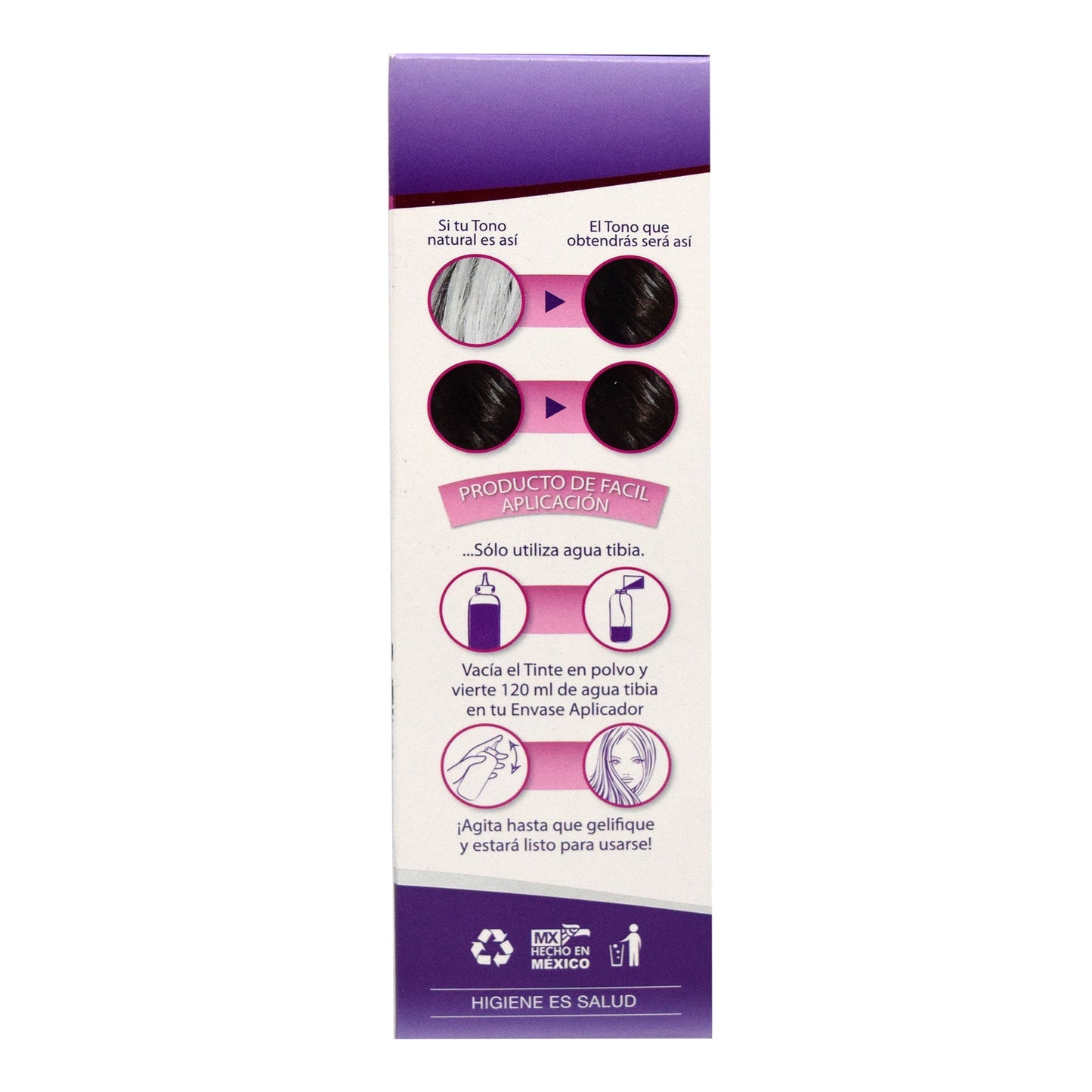 Tinte Al Agua  Castaí±o Obscuro 10 G (D YVOR)