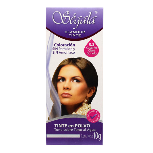 Tinte Al Agua  Castaí±o Claro Dorado 10 G (D YVOR)