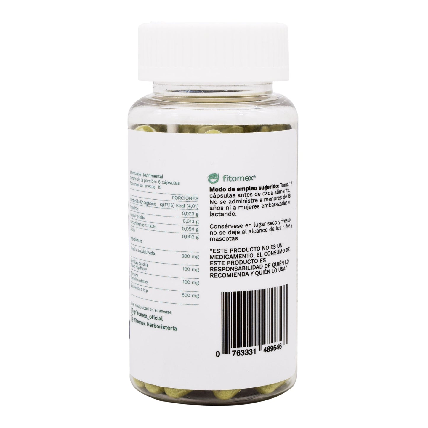 Alopex Estimulante Dermo Capilar 90 Cápsulas (FITOMEX)