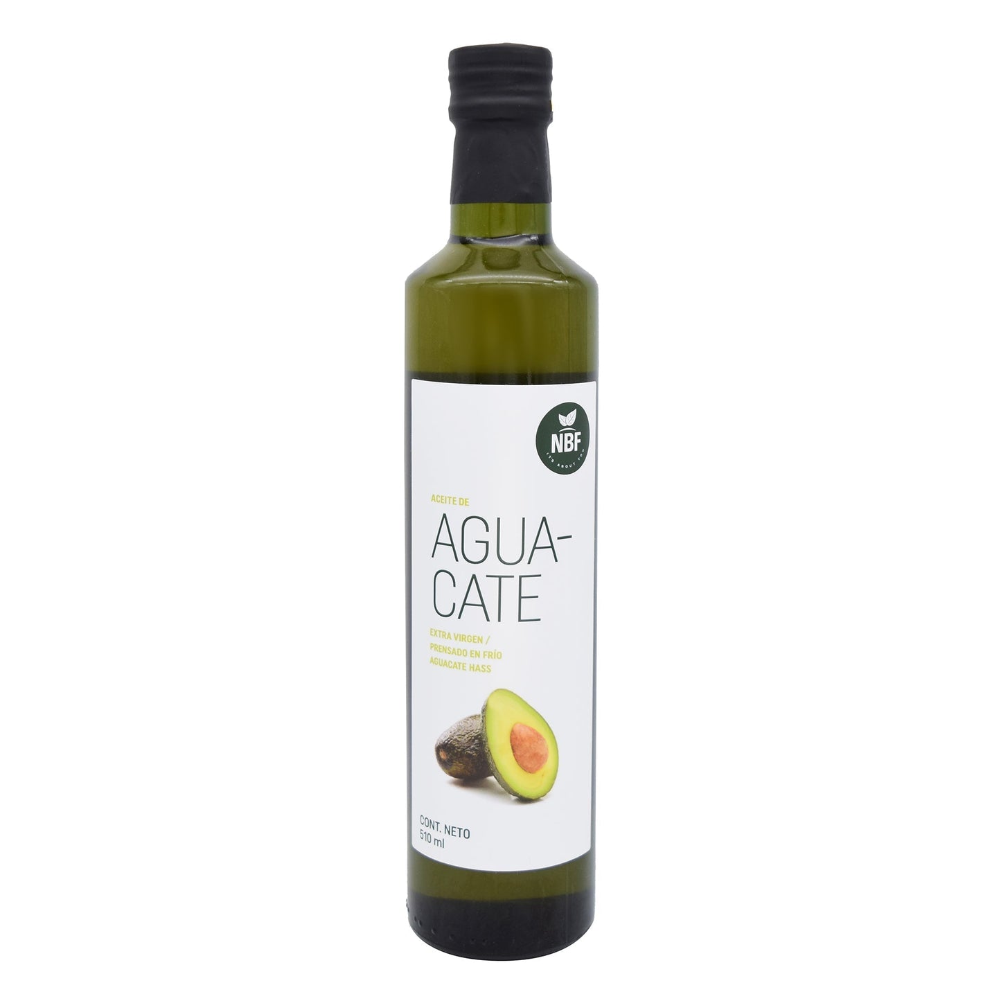 Aceite De Aguacate Extra Virgen 510 Mililitros (NATURA BIO FOODS)