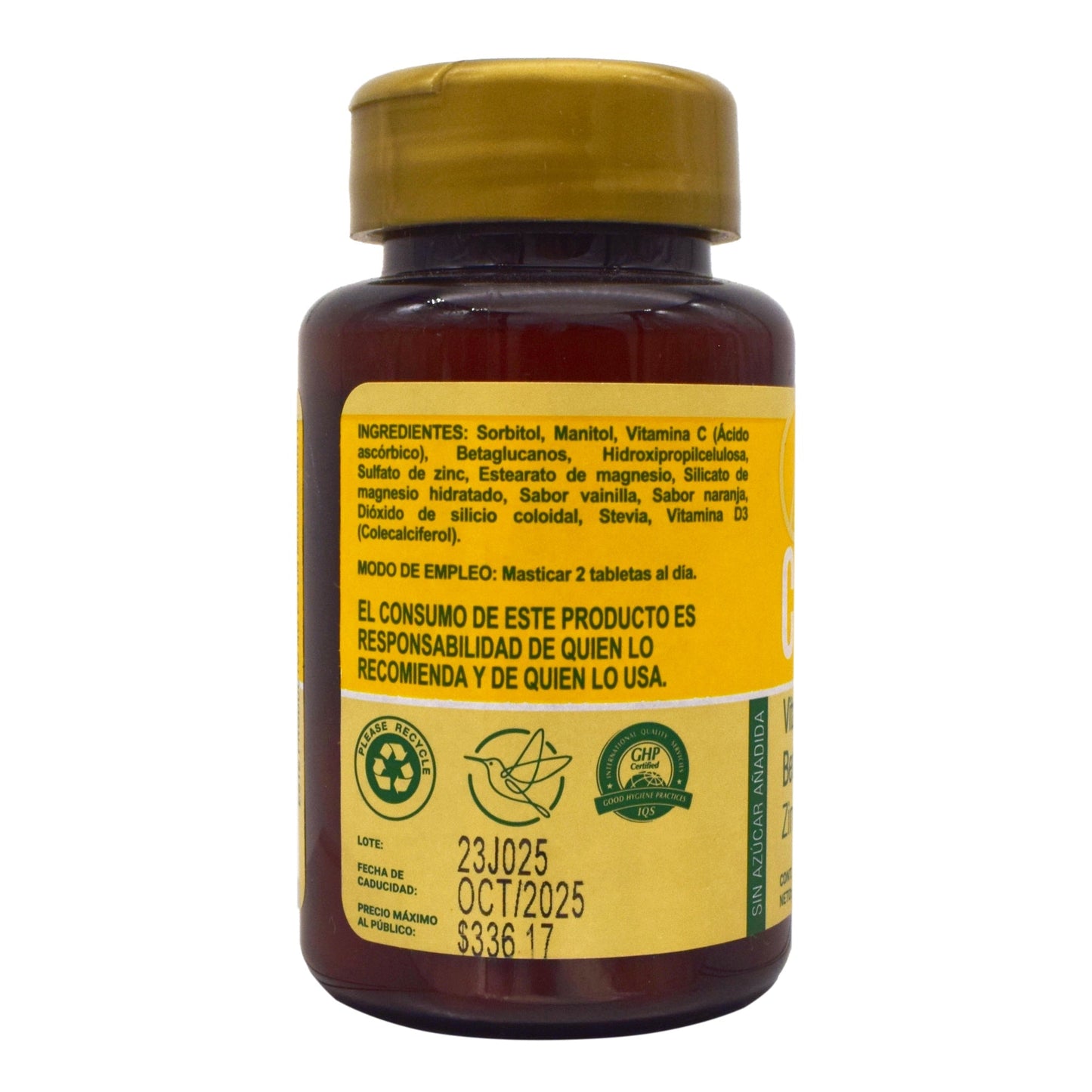 C-Vym 30 Tab Masticables (BIOMIRAL)
