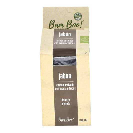 Jabon Carbon Citricos 80 G (BAM BOO! LIFESTYLE)