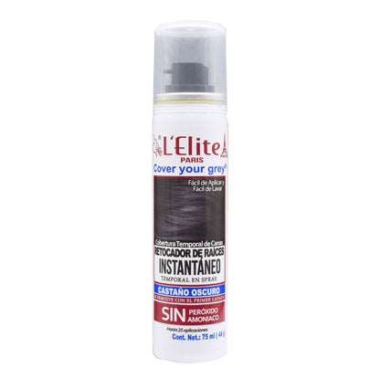 Retocador De Raices Castaí±o Obscuro 75 Mililitros (LELITE)