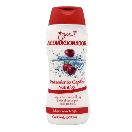 Acondicionador Manzana Roja 500 Mililitros (VELVET)