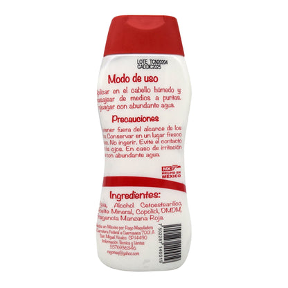 Acondicionador Manzana Roja 500 Mililitros (VELVET)