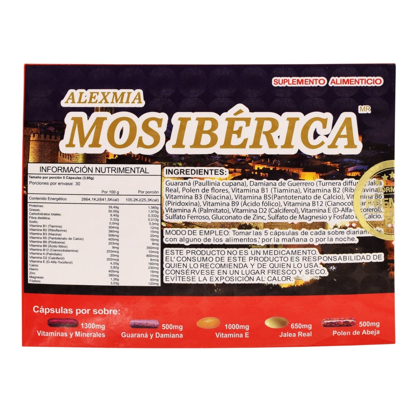 Mosca Iberica 30 Cápsulas (ALEXMIA)