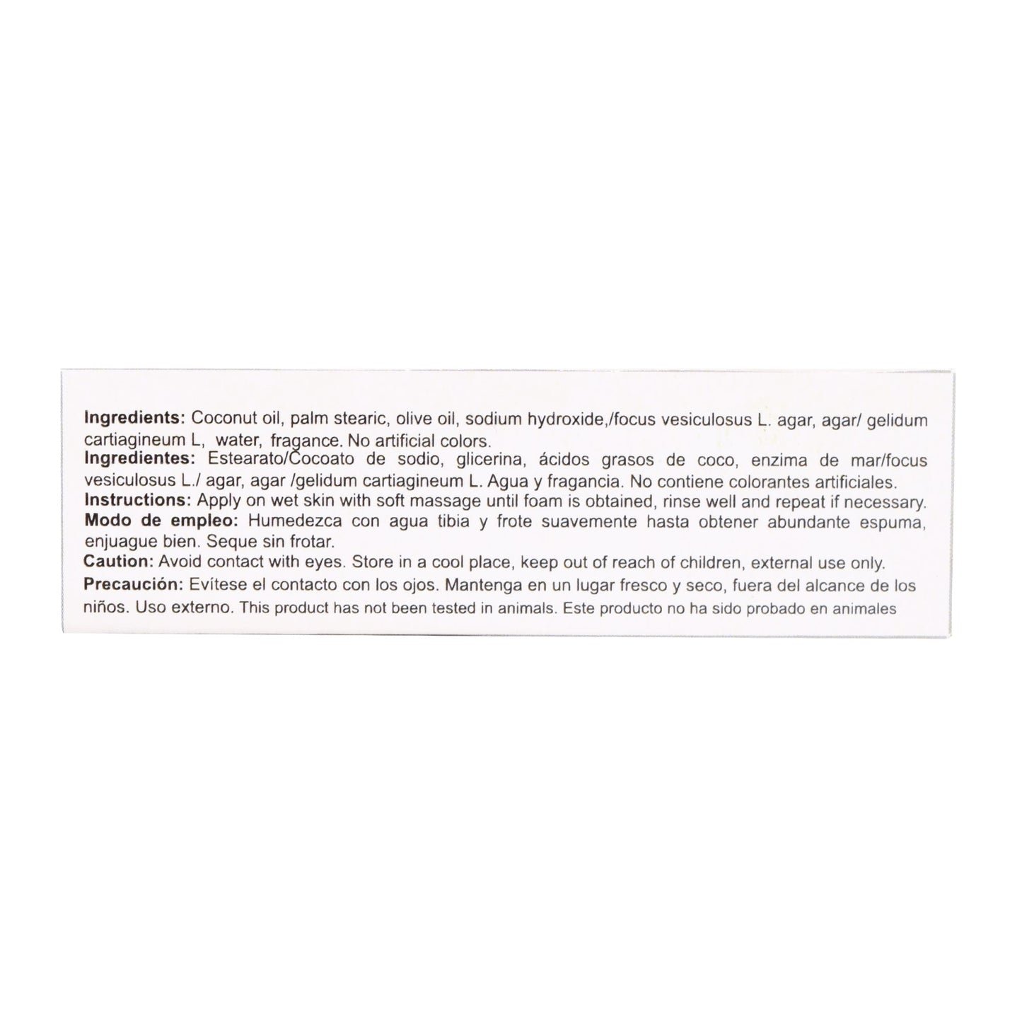 Jabon De Algas Marinas 100 G (KARLA DI)