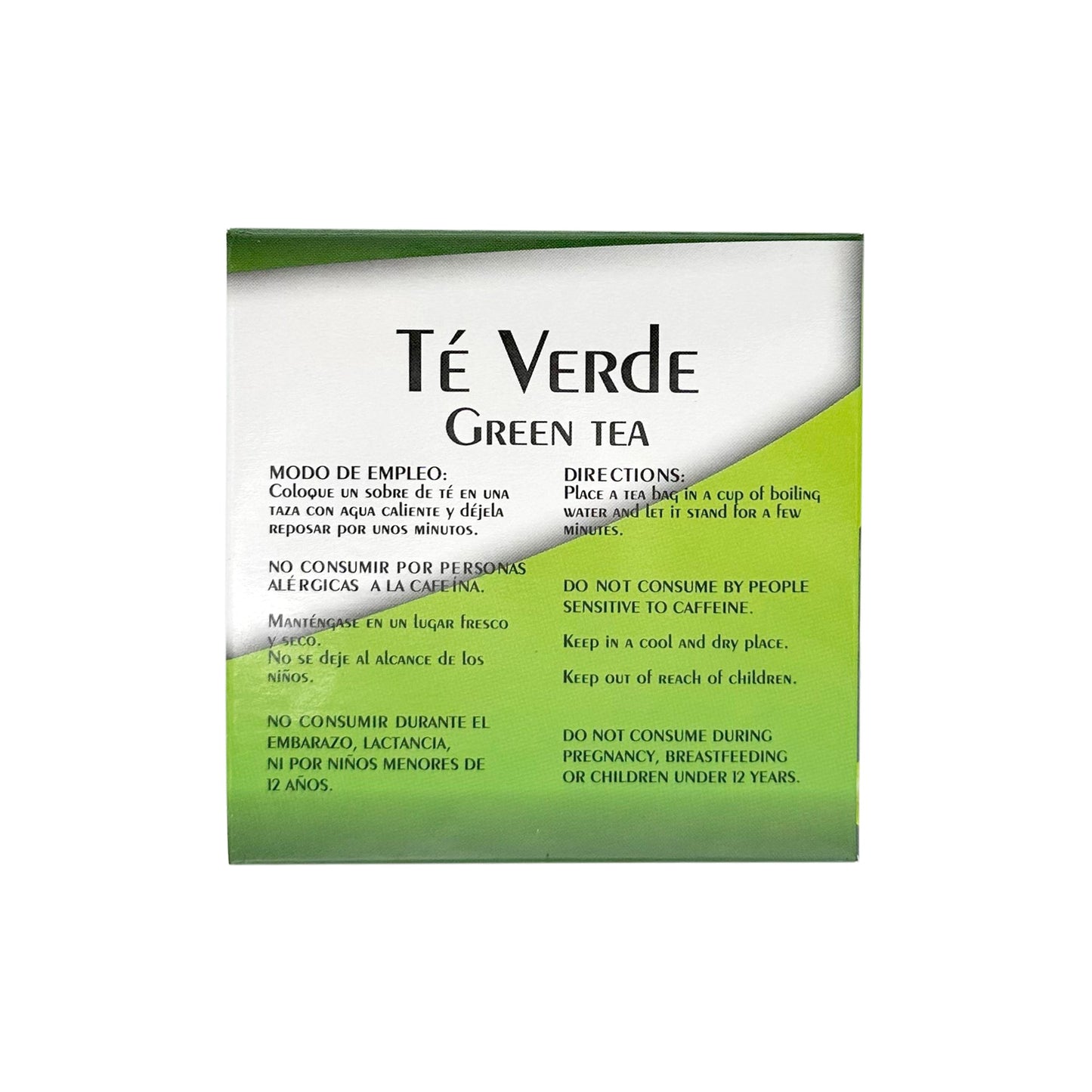Te Verde 30 Sob (NATURAL HEALTH)