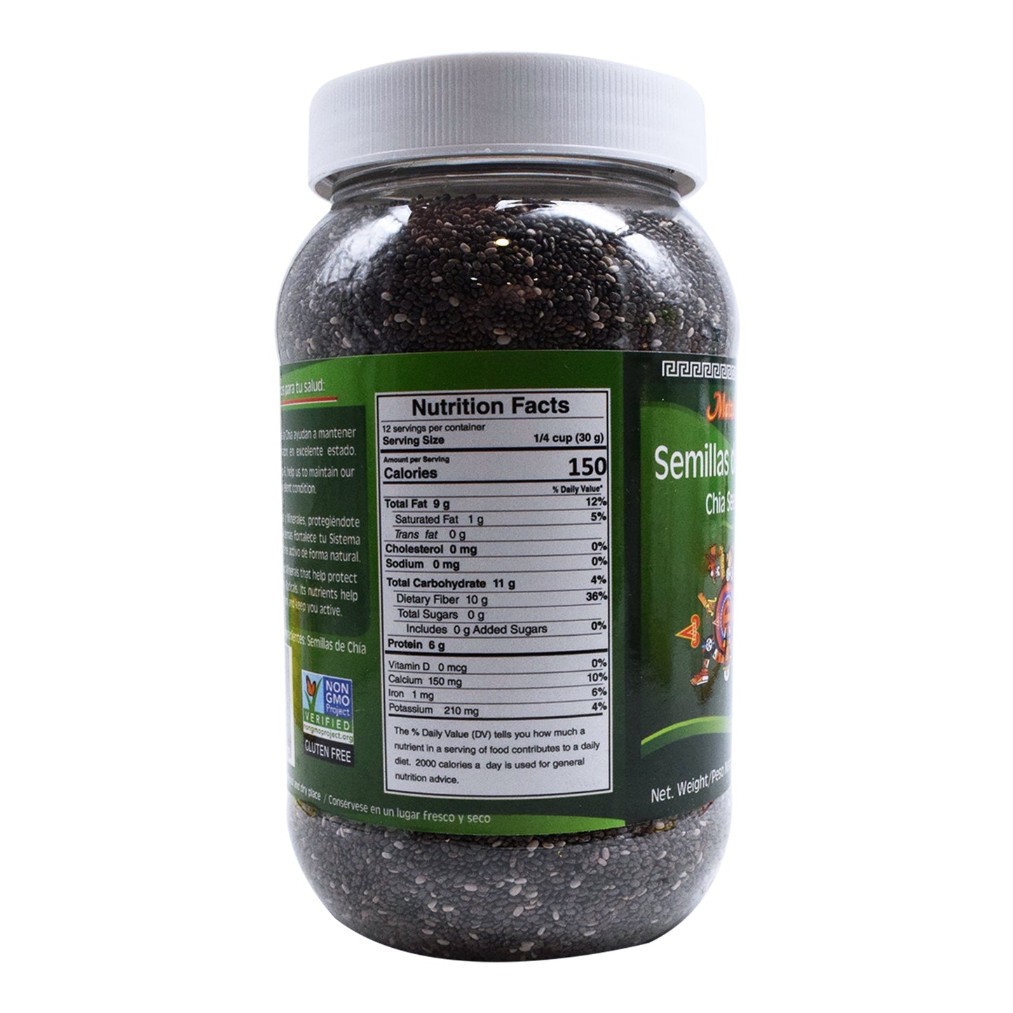 Semilla De Chia 370 G (METZTLI)