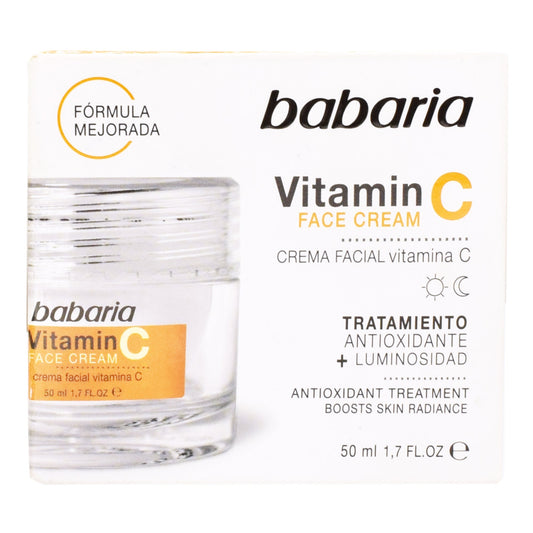 Crema Facial Vitamina C 50 Mililitros (BABARIA)