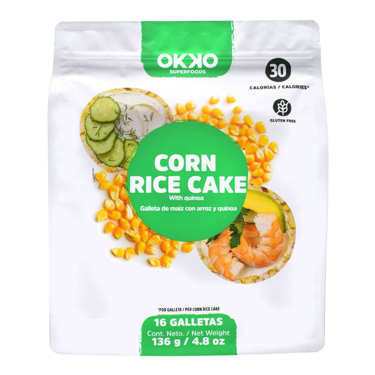 Galleta De Maiz Con Arroz Y Quinoa 136 G (OKKO)