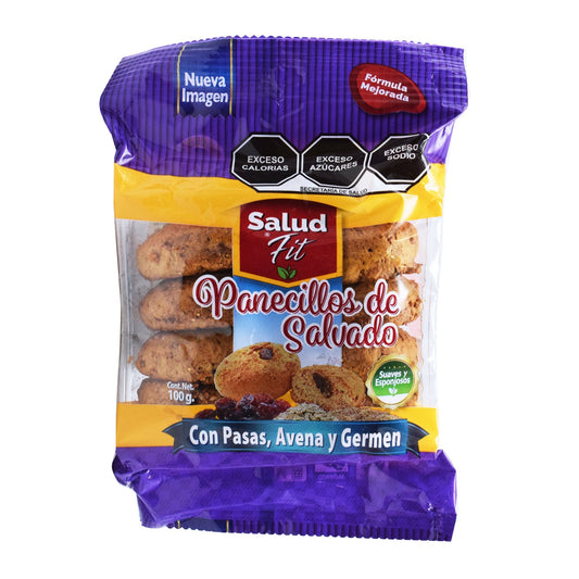 Panecillo Integral Sab Pasas Germen 100 G (SALUD FIT)