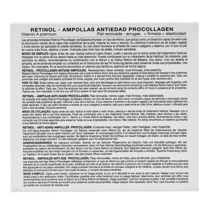 Retinol En Ampolleta 5 Pza (BABARIA)