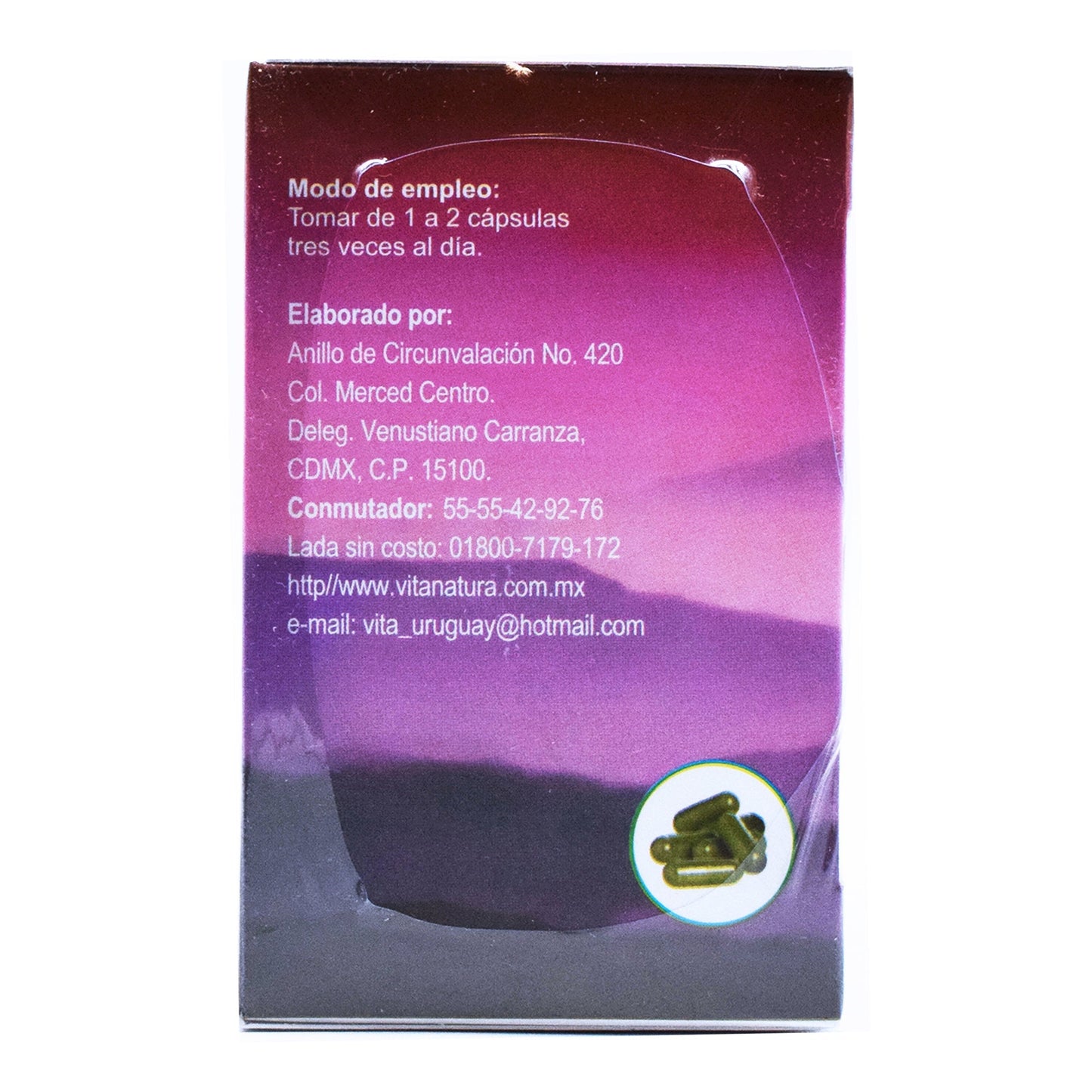 Gastrovita 500Miligramos 40 Cápsulas (VITA NATURA)