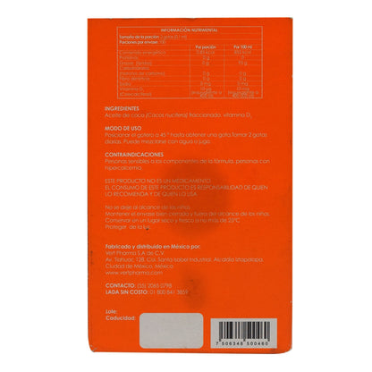 Extracto Vitamina D 10 Mililitros (VERTPHARMA)