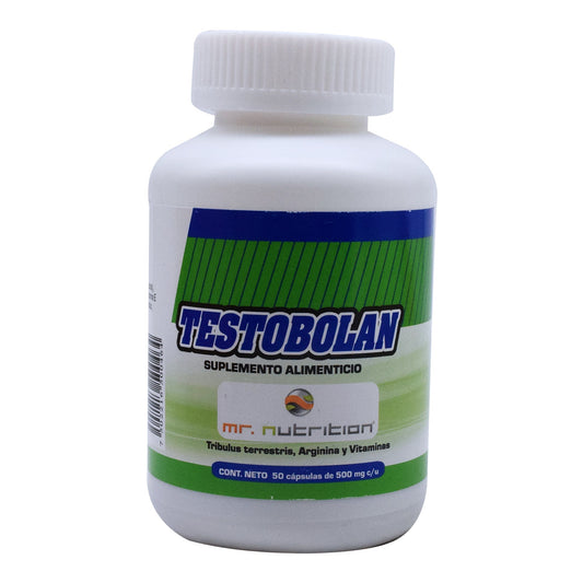 Testobolan 50 Caps 500  Miligramos (MR. NUTRITION)
