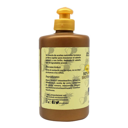Crema Para Peinar Aceite De Coco 250 Mililitros (INCREDIBLE PRODUCTS)