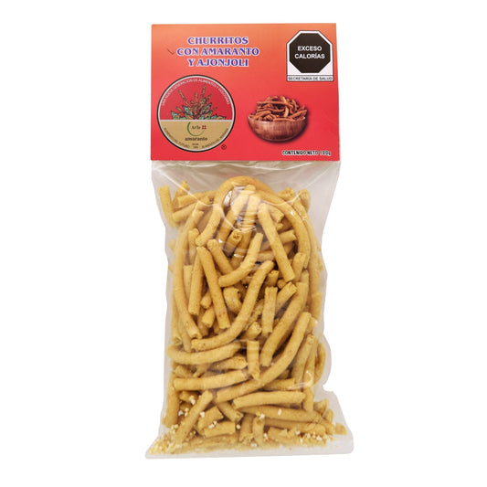 Churritos De Amaranto Nat 100 G (Caja 10) (ARTE AMARANTO)