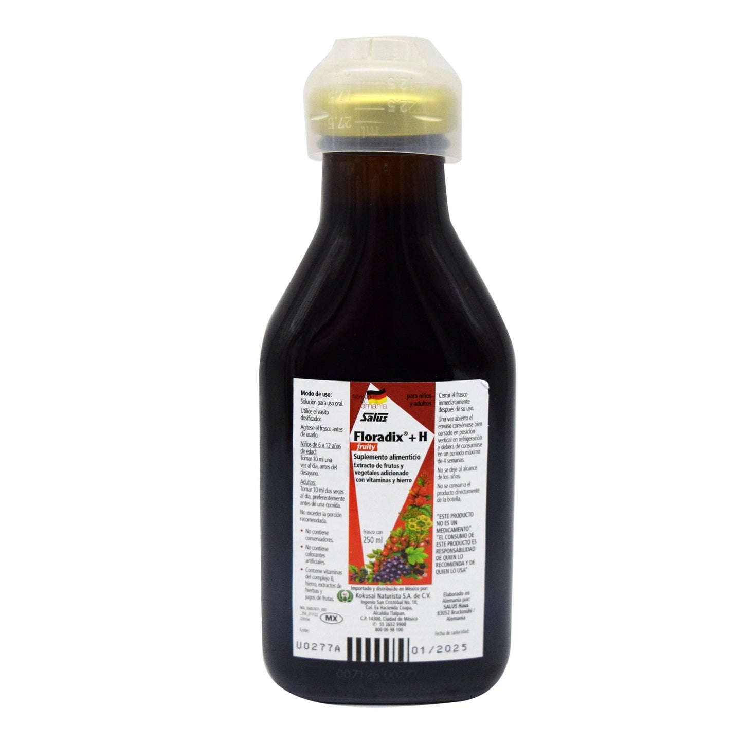 Floradix Hierro 250 Mililitros (SALUS)