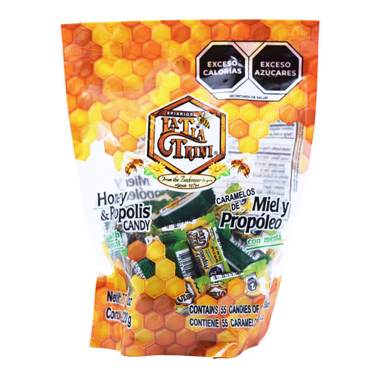 Caramelo De Propoleo Y Menta 55 Pza (LA TIA TRINI)