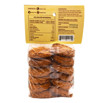 Galleta Naranja Y Nuez 180 G (GALLETAS VIVRA)