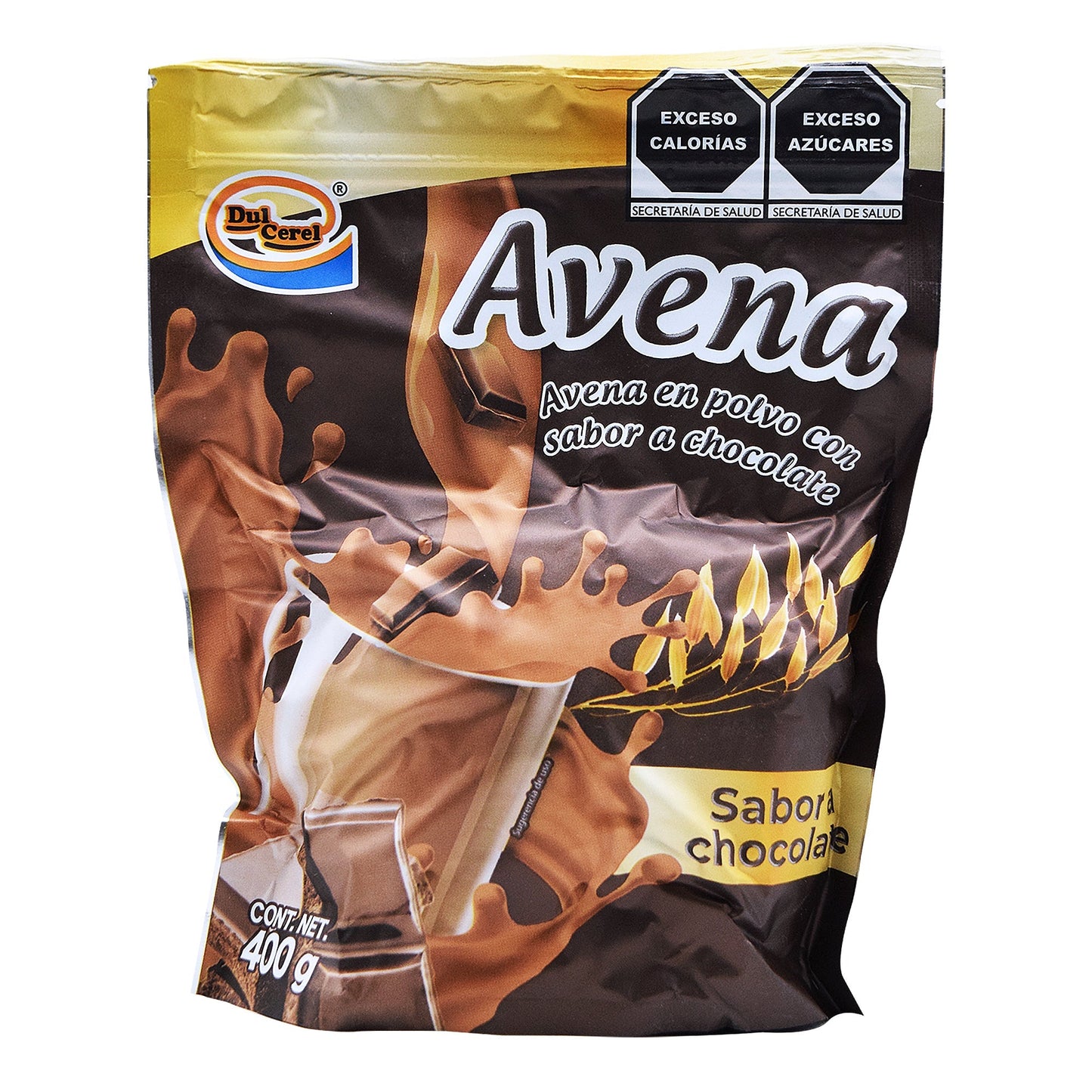 Bebida De Avena Sab Chocolate 400 G (DULCEREL)