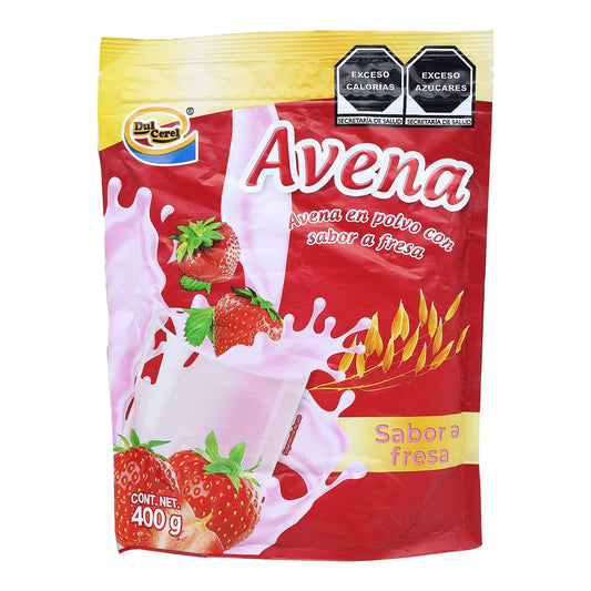 Bebida De Avena Sab Fresa 400 G (DULCEREL)