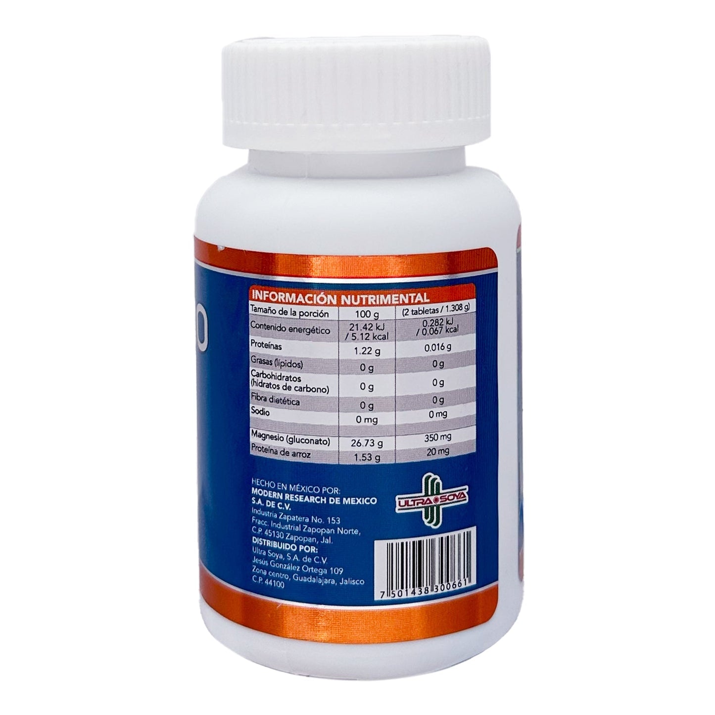 Magnesio 60 Tabletas (ULTRA SOYA)