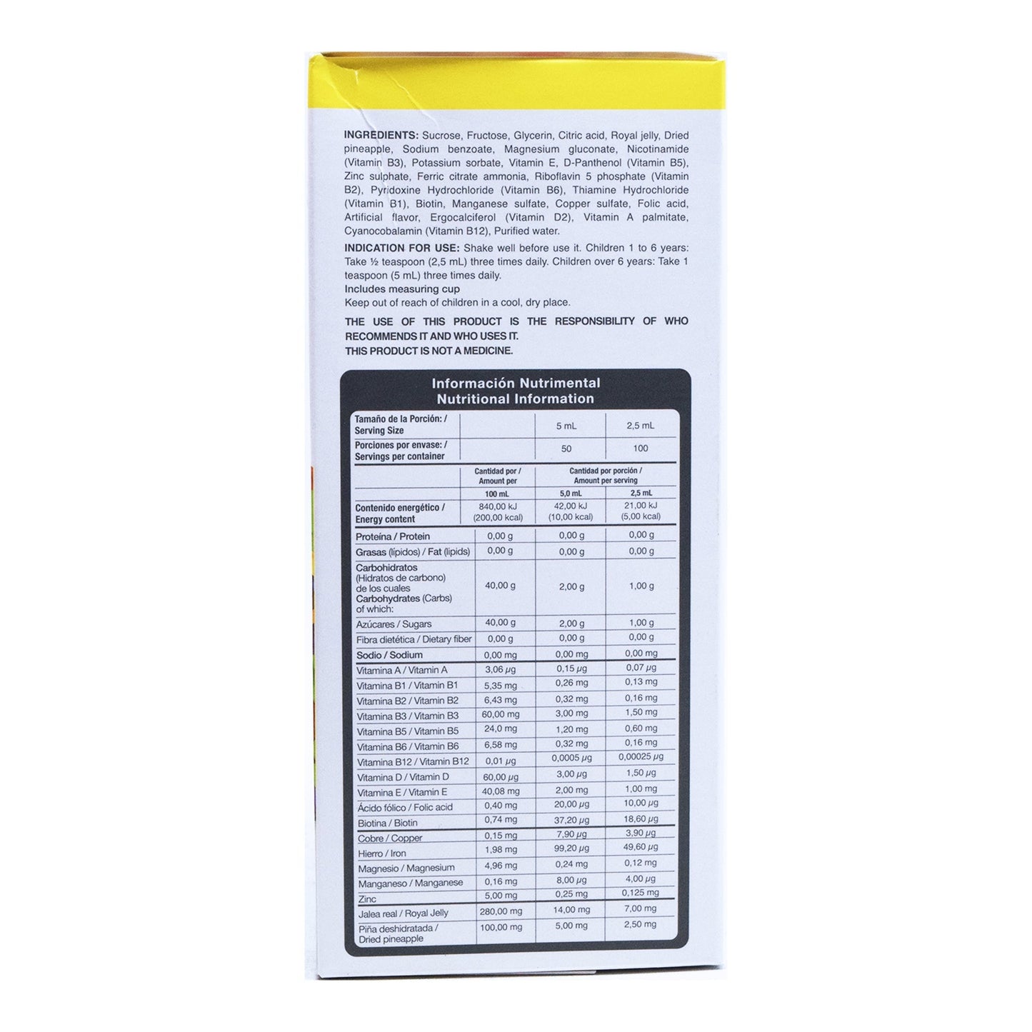 Jarabe Dynamax Junior 250 Mililitros (SALUD NATURAL)