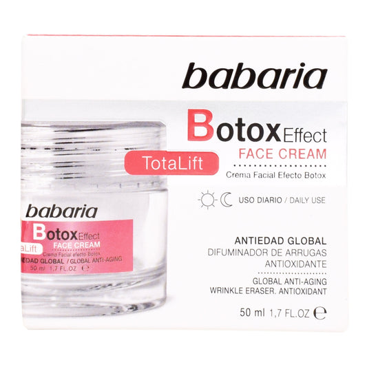 Crema Facial Botox 50 Mililitros (BABARIA)